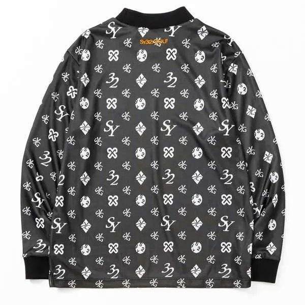 SY32 by SWEET YEARS ゴルフ モックネックシャツ 長袖 メンズ おしゃれ かっこいい ブランド SYG-25A1-11【お取り寄せ】_2