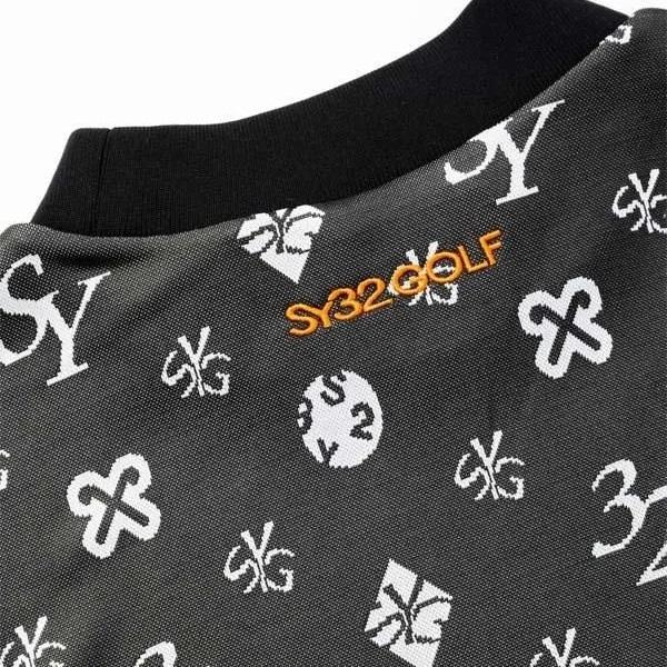 SY32 by SWEET YEARS ゴルフ モックネックシャツ 長袖 メンズ おしゃれ かっこいい ブランド SYG-25A1-11【お取り寄せ】_8