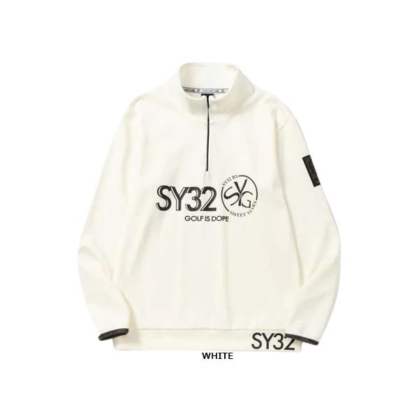 SY32 ゴルフ ゴルフウェア スウェットシャツ 長袖 メンズ おしゃれ ブランド かっこいい SYG-25A1-26【お取り寄せ】