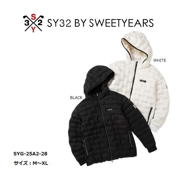 SY32 ゴルフ ゴルフウェア ダウンジャケット ジャケット メンズ おしゃれ ブランド かっこいい SYG-25A2-28【お取り寄せ】