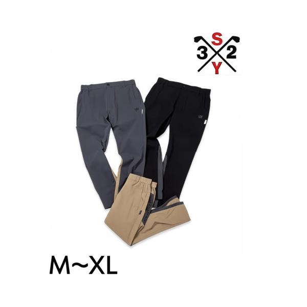 SY32 by SWEET YEARS ゴルフ ロングパンツ 長ズボン メンズ おしゃれ かっこいい ブランド SYG-25S008【お取り寄せ】