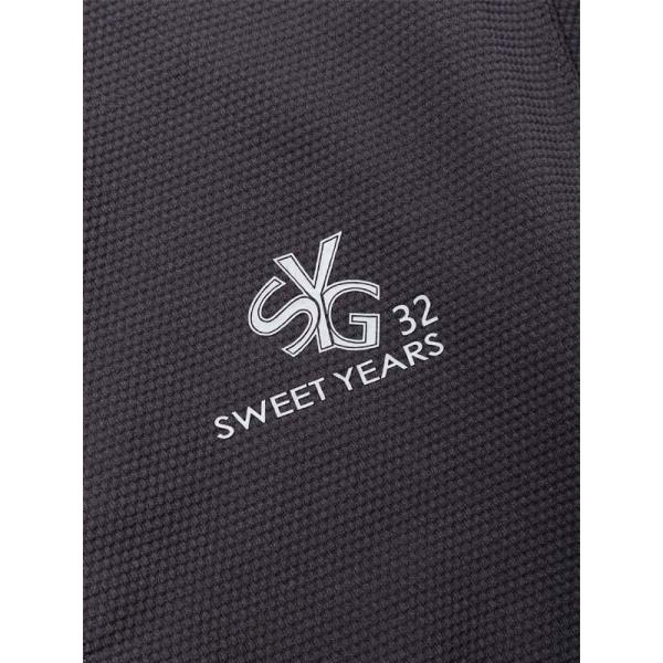 SY32 by SWEET YEARS ゴルフ ポロシャツ メンズ おしゃれ かっこいい ブランド ジップアップ SYG-25S027【お取り寄せ】_7