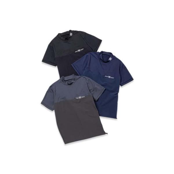 SY32 ゴルフ Tシャツ モックシャツ メンズ おしゃれ かっこいい ブランド SYG-25S031【お取り寄せ】