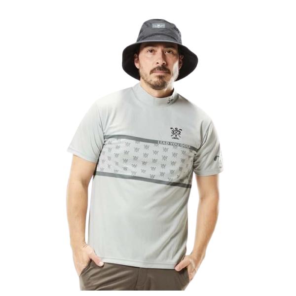 SY32 by SWEET YEARS ゴルフウェア モックネックシャツ Tシャツ 半袖 メンズ おしゃれ かっこいい ブランド SYG-25S035【お取り寄せ】_1