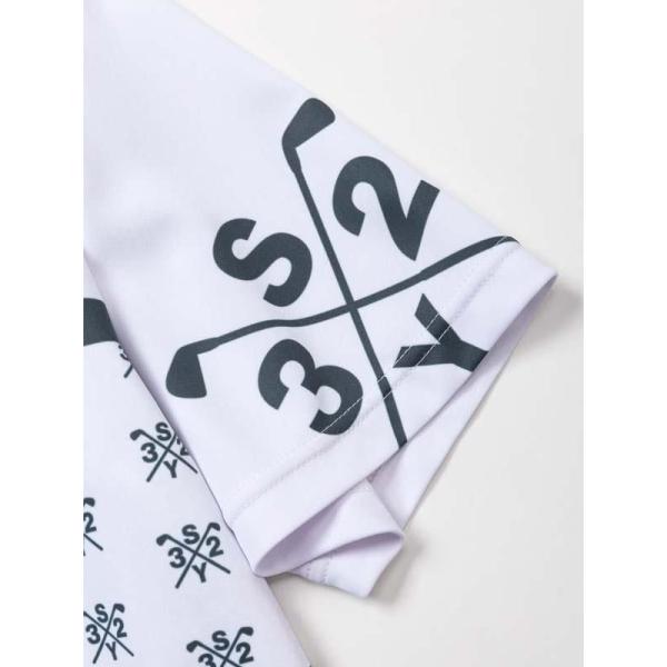 SY32 by SWEET YEARS ゴルフウェア モックネックシャツ Tシャツ 半袖 メンズ おしゃれ かっこいい ブランド SYG-25S035【お取り寄せ】_10