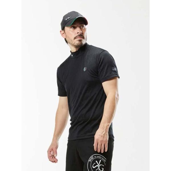 SY32 by SWEET YEARS ゴルフ Tシャツ モックシャツ 半袖 メンズ おしゃれ かっこいい ブランド SYG-25S036【お取り寄せ】_10