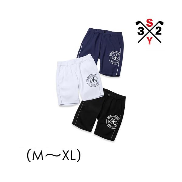 SY32 by SWEET YEARS ゴルフ ショートパンツ 半ズボン メンズ おしゃれ かっこいい ブランド SYG-25S050【お取り寄せ】