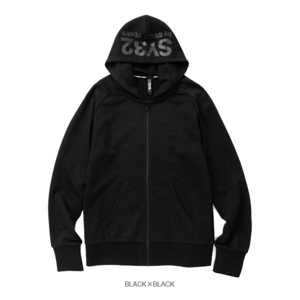 SY32 by SWEET YEARS スエット パーカー ジップアップ ブランド おしゃれ レギュラー TNS1703-2_1