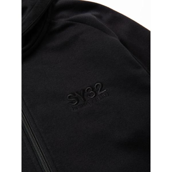 SY32 by SWEET YEARS スエット パーカー ジップアップ ブランド おしゃれ レギュラー TNS1703-2_4