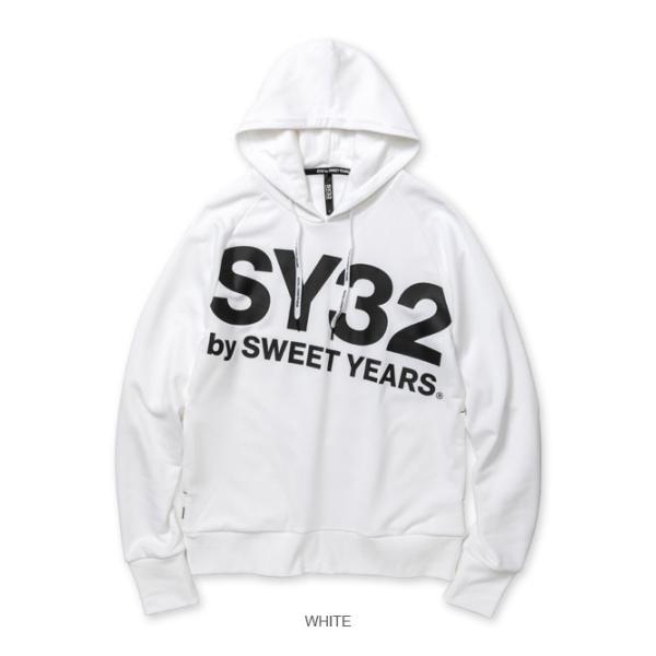 SY32 by SWEET YEARS パーカー メンズ レディース ブランド おしゃれ TNS1740 BIG LOGO_1
