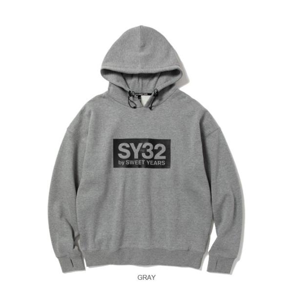 SY32 by sweetyears パーカー メンズ レディース おしゃれ ブランド スポーツ ビックシルエット　TNS1749_3