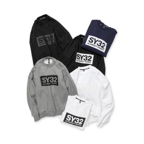 SY32 by sweetyears スウェット トレーナー メンズ レディース おしゃれ ブランド スポーツ ビックシルエット プルオーバー TNS1750