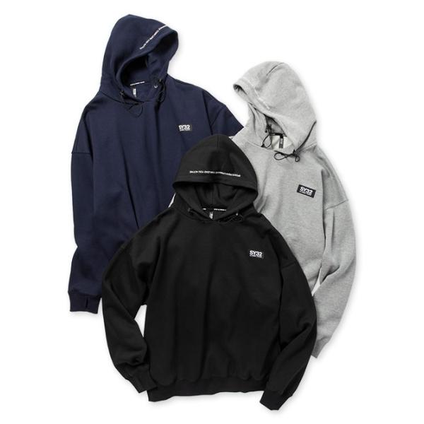 SY32 スウェット パーカー メンズ レディース おしゃれブランド スポーツ サッカー ゴルフ ウェア ビックシルエット TNS1775