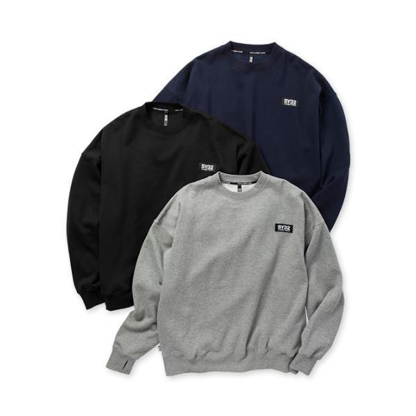 SY32 スウェット トレーナー プルオーバー メンズ レディース おしゃれ ブランド スポーツ サッカー ゴルフ ウェア ビックシルエットTNS1776