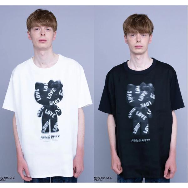 TRIPY ART Tシャツ メンズ レディース おしゃれ ブランド かっこいい かわいい HELLOW KITTY LOVE TR-027【お取り寄せ】