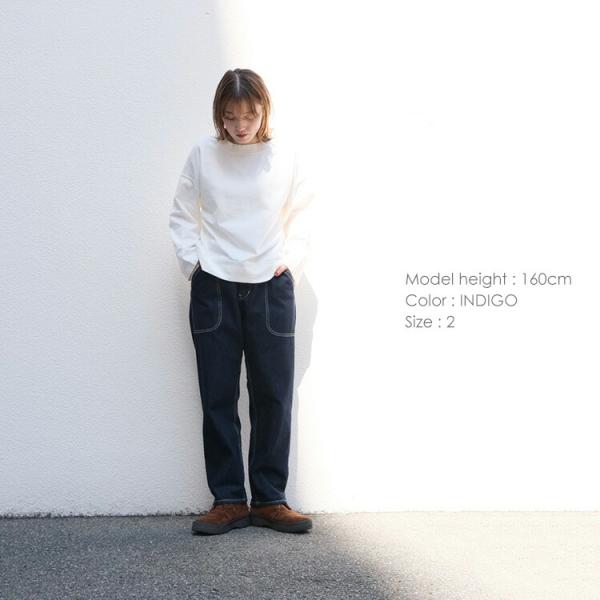 VENT BLANC+ ヴァンブラン プリュス 12oz DENIM ベイカーパンツ メンズ レディース おしゃれ ブランド VBP202340 【お取り寄せ】_8
