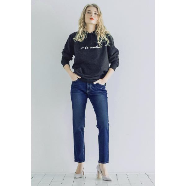 INDIMARK インディマーク ジーンズ デニム レディース パンツ おしゃれ ブランド ベーシックブルー ボーイフレンド デニム WJ106