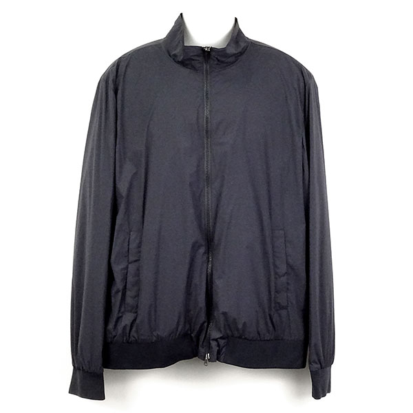 ヘルノ ブルゾン メンズ HERNO GI000352U 12431S 9201 ブルー サイズ56 XXXLサイズ相