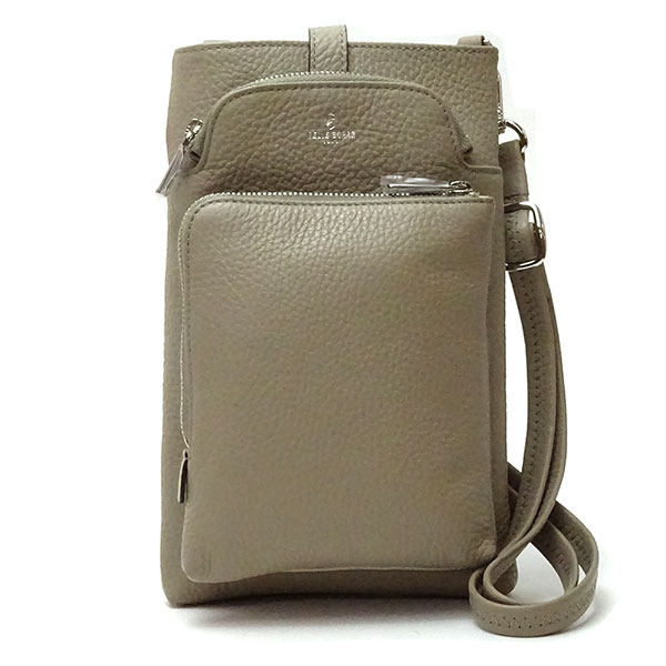 ペレボルサ バッグ レディース PELLE BORSA コンフィー スリムポシェット 6701 TA トープ