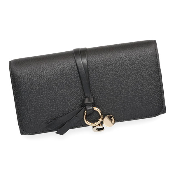 クロエ 財布 レディース CHLOE アルファベット CHC21WP942F57 001 ブラック