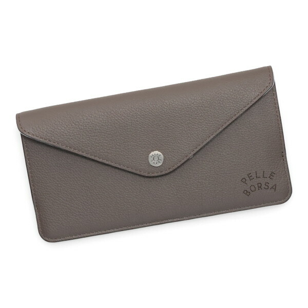 ペレボルサ 財布 レディース PELLE BORSA ベリーグッズ 7201 GR グレー