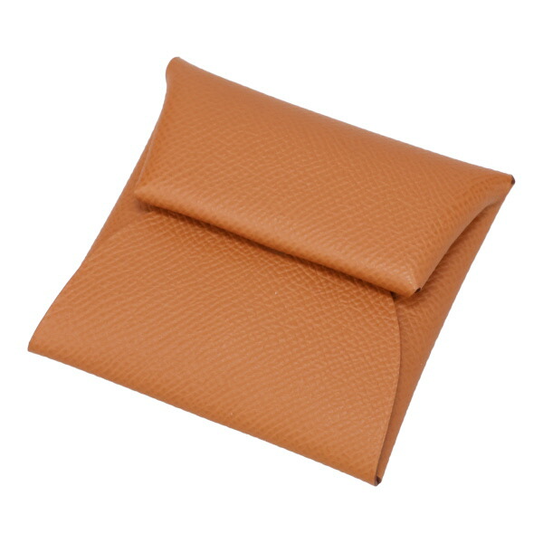 エルメス バスティア HERMES ヴォーエプソン ゴールド 041054 W刻印 コインケース 小銭入れ_1