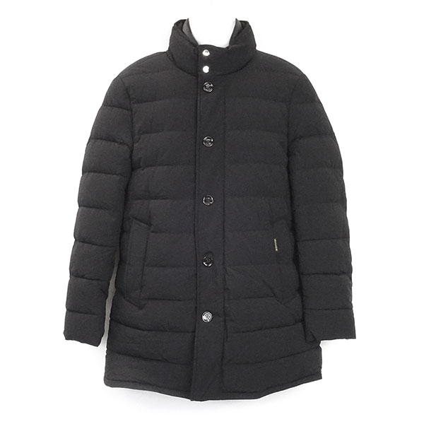 ムーレー ダウン メンズ MOORER カレガーリ CALEGARI-KN ブラック サイズ46 Mサイズ相当