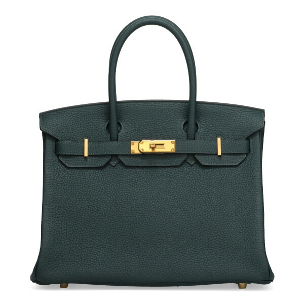 エルメス バーキン 30cm HERMES トゴ ヴェールフォンセ ゴールド金具 100130 U刻印