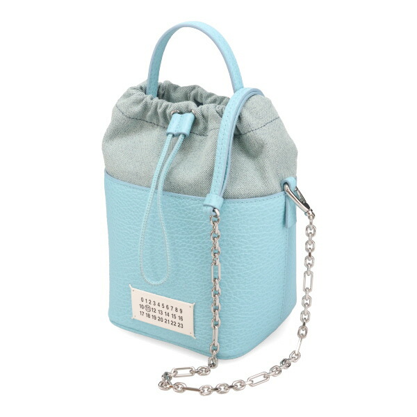 メゾンマルジェラ バッグ レディース Maison Margiela 5AC バケットバッグ S61WG0035 P4348 H6197 アクア ブルー ハンドバッグ ショルダーバッグ_1
