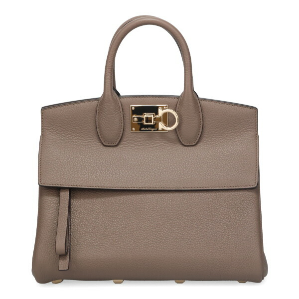 フェラガモ バッグ レディース FERRAGAMO ステューディオバッグ スモール 21H159 CARAWAYSEED グレージュ