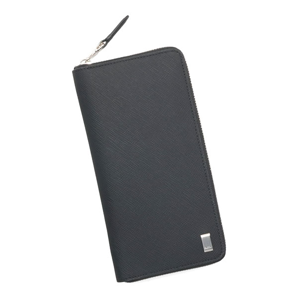 ダンヒル 財布 メンズ DUNHILL プレーン ジップコートウォレット 23F2P15PS ブラック