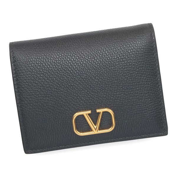 ヴァレンティノ 財布 レディース VALENTINO Vロゴシグネチャー スモールウォレット W2P0R39 SNP 0NO ブラック