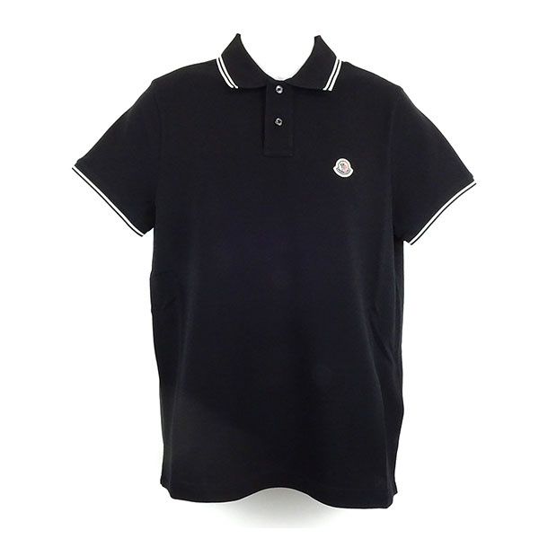 モンクレール ポロシャツ メンズ MONCLER 8A00025 84556 999 ブラック サイズS
