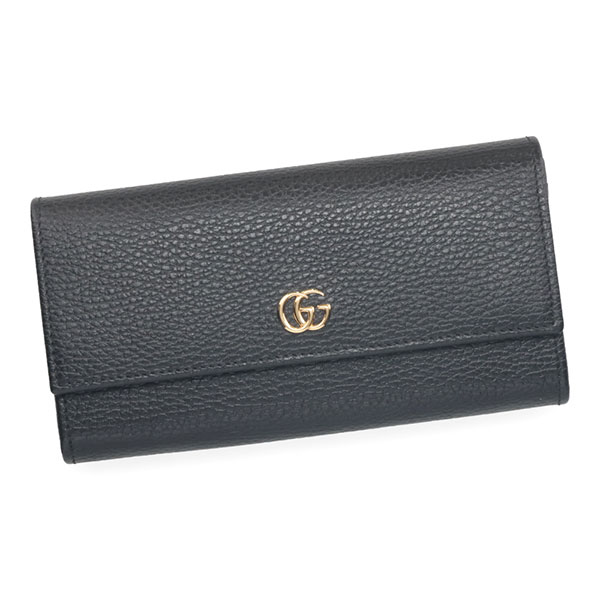 グッチ 財布 レディース GUCCI ダブルG コンチネンタルウォレット 456116 CAO0G 1000 ブラック