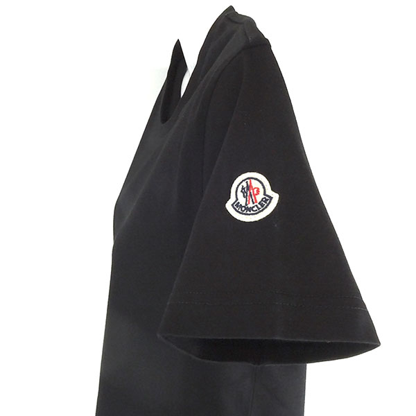 モンクレール Tシャツ レディース MONCLER 8C73200 V8058 999 ブラック サイズL_2