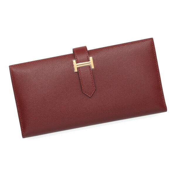 エルメス ベアン スフレ HERMES ヴォーマダム ルージュアッシュ ゴールド金具 084871 W刻印