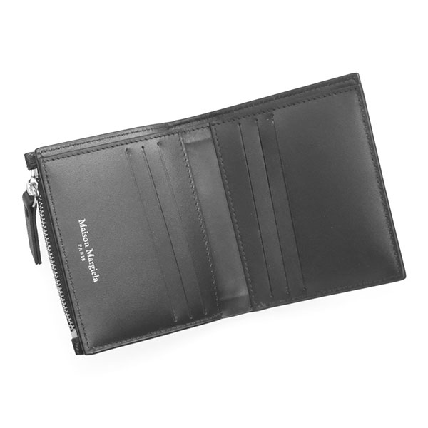 メゾンマルジェラ 財布 Maison Margiela フリップフラップウォレット SA1UI0020 P4745 T8013 ブラック 二つ折り財布_2