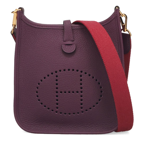 エルメス エブリンTPM 16cm HERMES トリヨンクレマンス カシス ゴールド金具 069426 W刻印