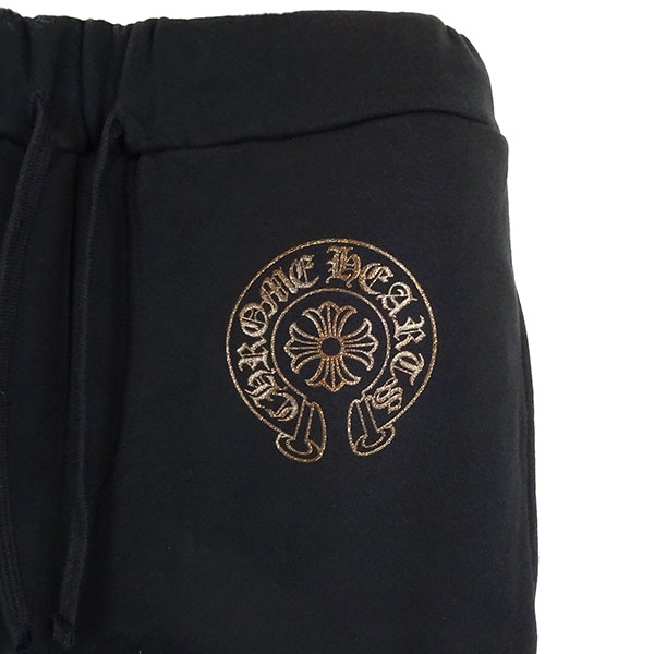 クロムハーツ スウェットパンツ CHROME HEARTS 1988 ブラック+ブロンズ サイズXL 1988SPTS_2