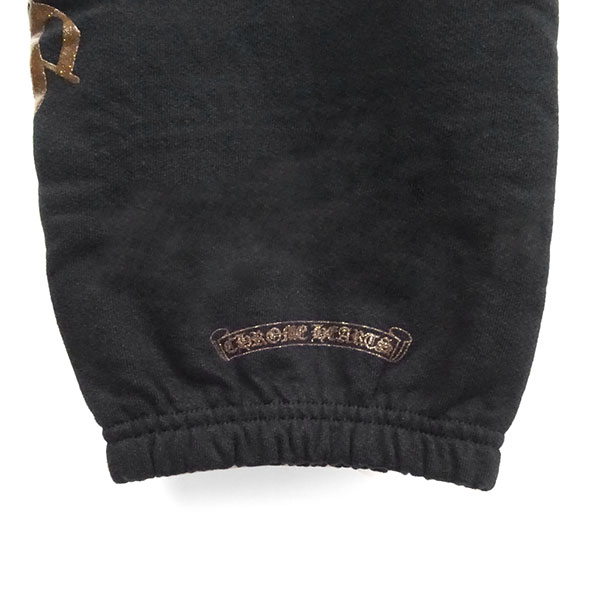 クロムハーツ スウェットパンツ CHROME HEARTS 1988 ブラック+ブロンズ サイズXL 1988SPTS_6