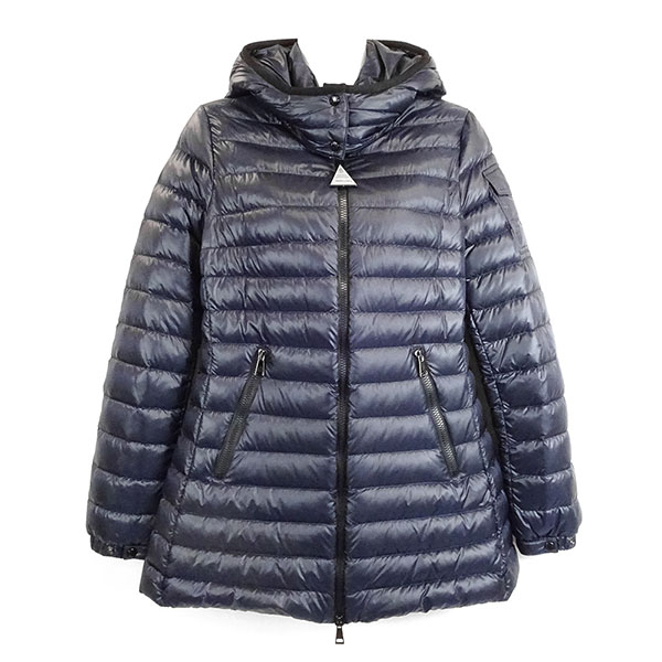 モンクレール ダウン レディース MONCLER MENTHE マント 1C10000 C0070 778 ネイビー サイズ3 Lサイズ相当