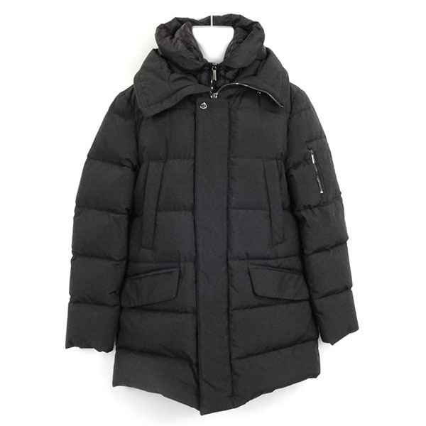 ムーレー ダウン メンズ MOORER ダヴィデ DAVIDE-STP ブラック サイズ44