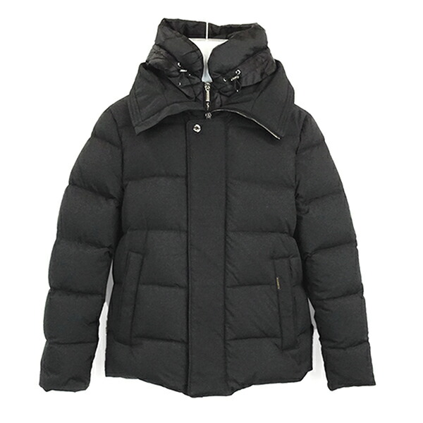 ムーレー ダウン メンズ MOORER エレニオ ERENIO-SKT ブラック サイズ44  Sサイズ相当