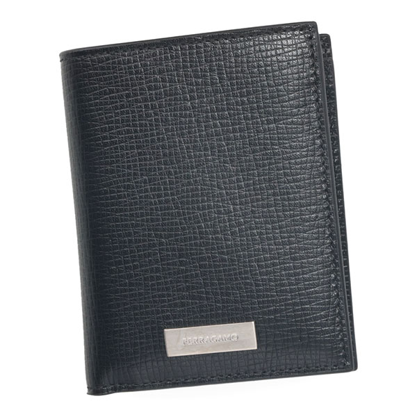 フェラガモ 財布 メンズ FERRAGAMO 661223 ブラック