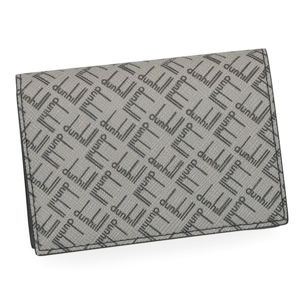 ダンヒル 名刺入れ メンズ DUNHILL シグネチャー ビジネスカードケース 21R2470LT グレー