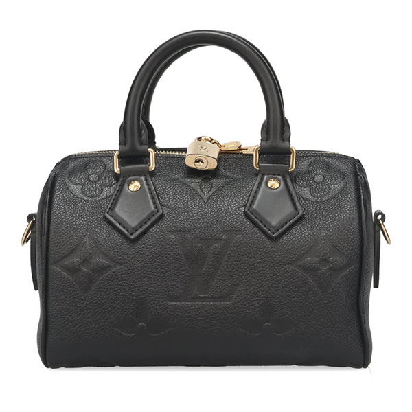 ルイヴィトン バッグ レディース LOUIS VUITTON モノグラムアンプラント スピーディ バンドリエール20 ブラック M58953