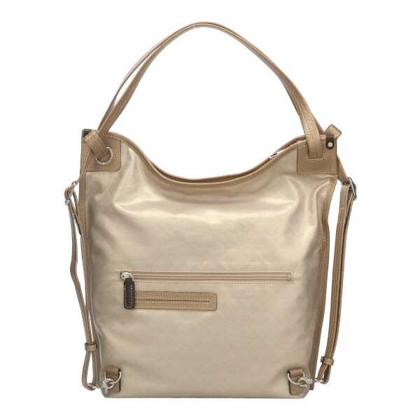ペレボルサ バッグ レディース PELLE BORSA アライブ 3Way ミディバッグ 4319 GO ゴールド ショルダーバッグ_2