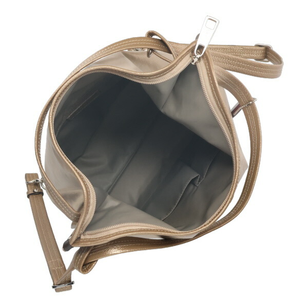 ペレボルサ バッグ レディース PELLE BORSA アライブ 3Way ミディバッグ 4319 GO ゴールド ショルダーバッグ_3