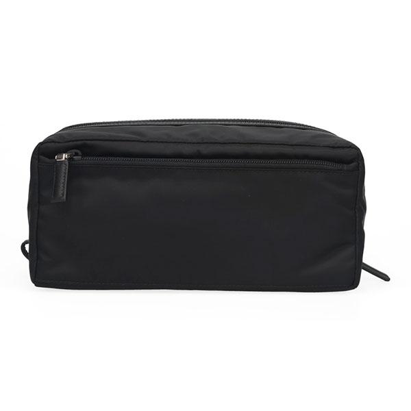 プラダ バッグ メンズ PRADA リナイロン トラベルポーチ 2NA029 2DMH F0002 ブラック クラッチバッグ_2
