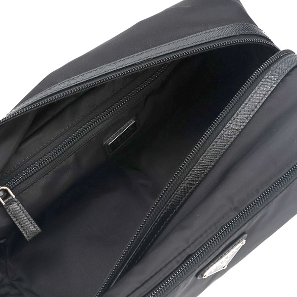 プラダ バッグ メンズ PRADA リナイロン トラベルポーチ 2NA029 2DMH F0002 ブラック クラッチバッグ_3